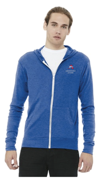 Picture of BELLA+CANVAS Full-Zip Lightweight Hoodie ( BC3939)